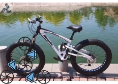 Велосипед FatBike Mercedes M3 White Black